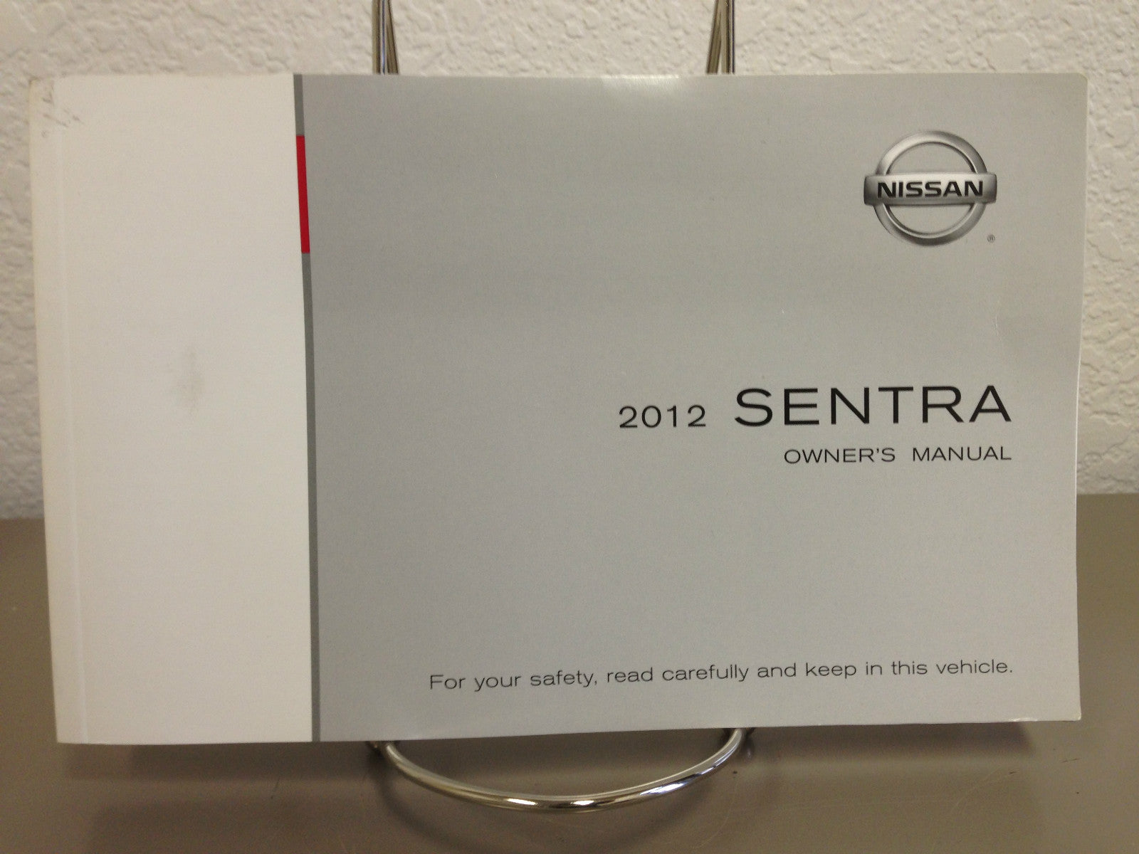 2012 Nissan Sentra Genuine OEM Owner's Manual w/Navigation and Case--Free Ship