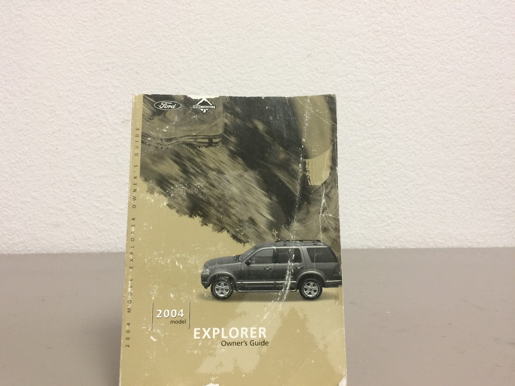 2004 Ford Explorer Genuine OEM Owner's Manual Set with Case- Free Shipping!