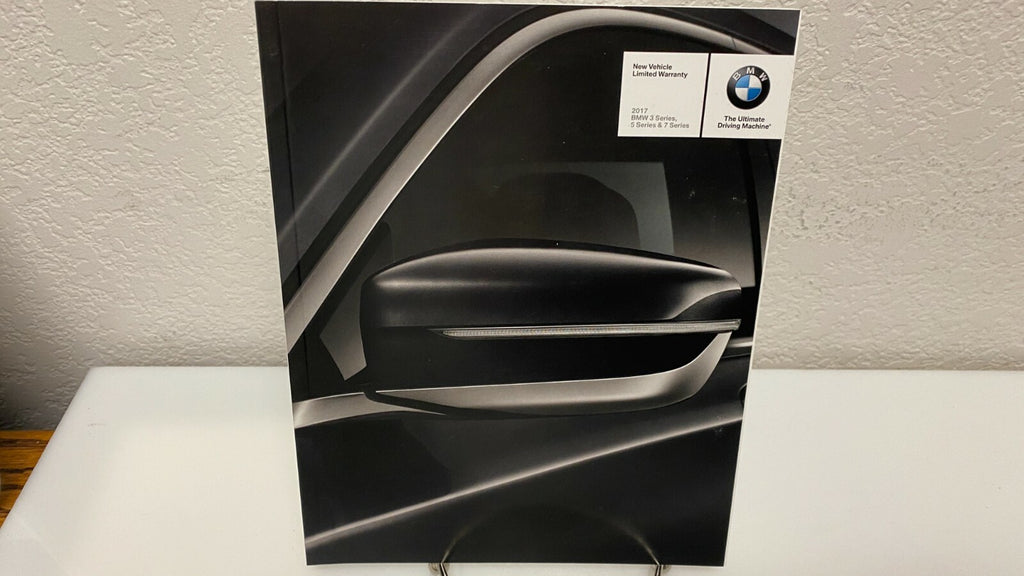 2017 BMW 5 Series Gran Turismo 535i 535i 550i xDrive OEM Owner's Manual
