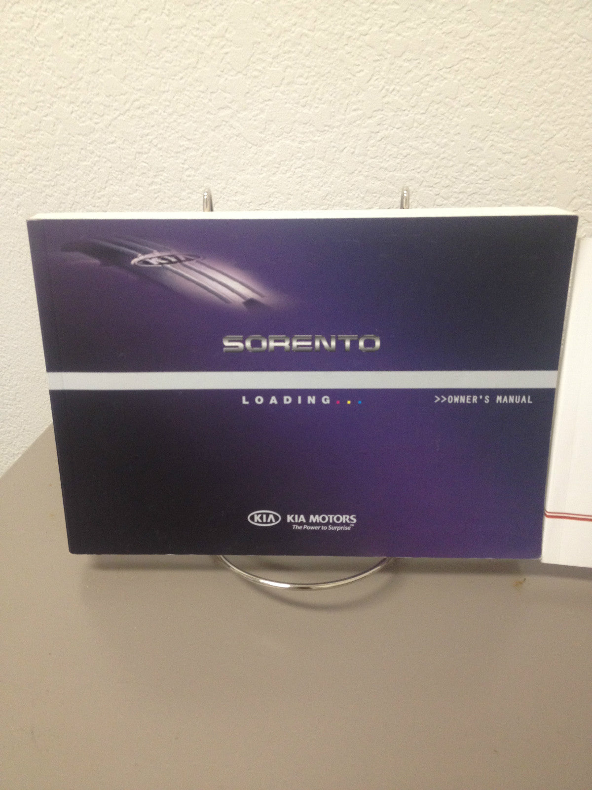 2011 Kia Sorento Genuine OEM Owner's Manual Set w/Kia Case--Free Shipping!