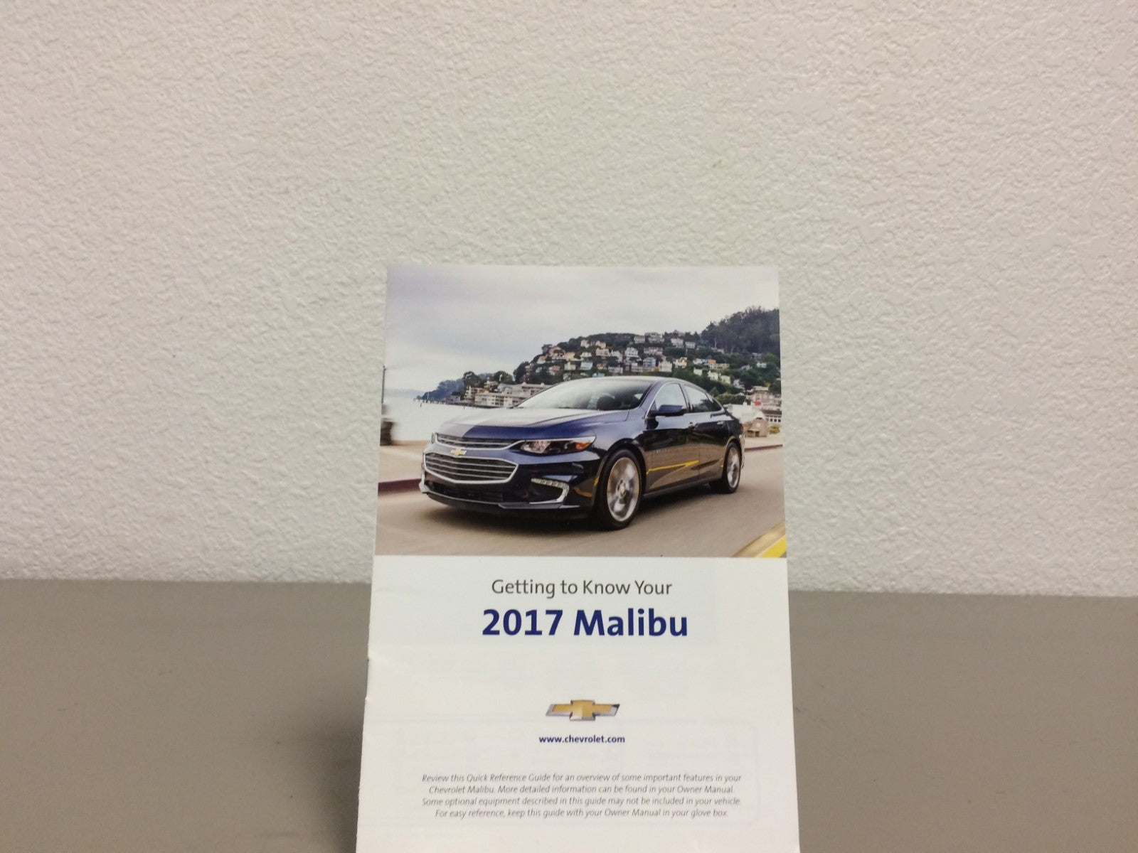 2017 Chevrolet Malibu Genuine OEM Owner's Manual Set--Free Shipping!