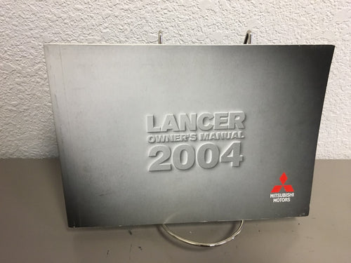 2004 Mitsubishi Lancer Genuine OEM Owner's Manual Set w/Case--Free Shipping!