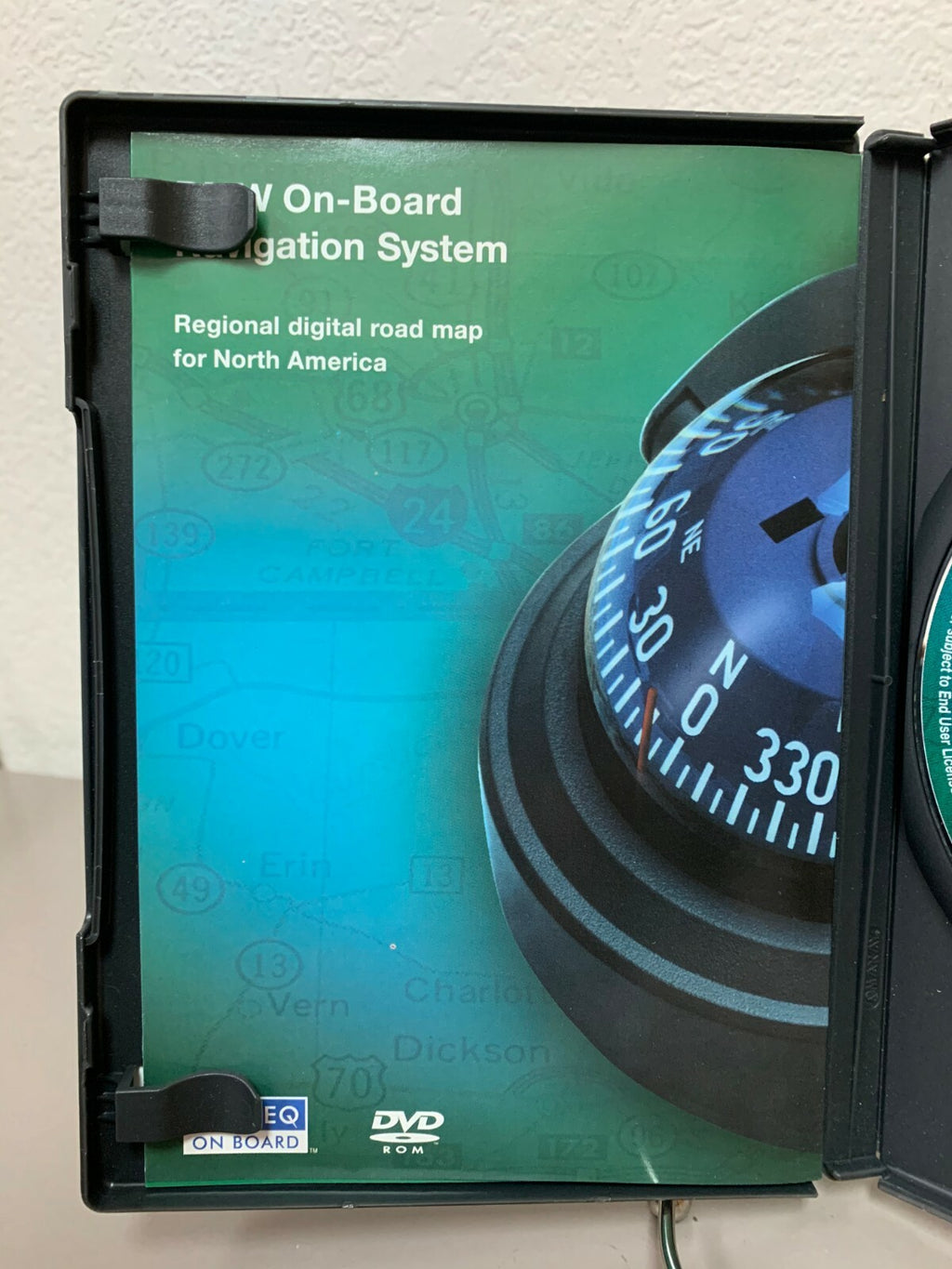 2005 BMW Genuine Navigation Disc Digital Road Map North America 65 90 0 398 540