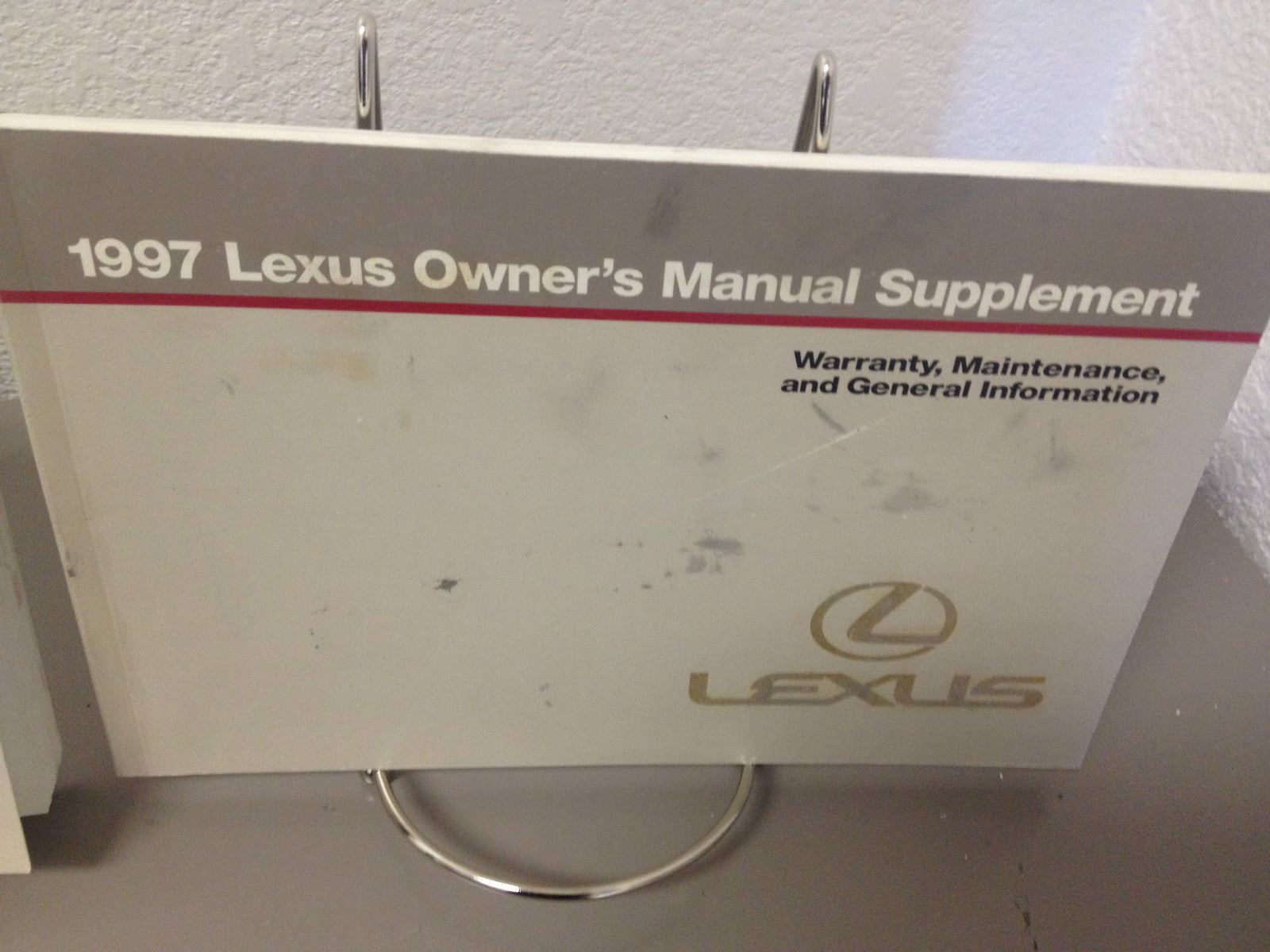 1997 Lexus ES300 Genuine OEM Owner's Manual Set w/Lexus Case--Free Shipping!!!