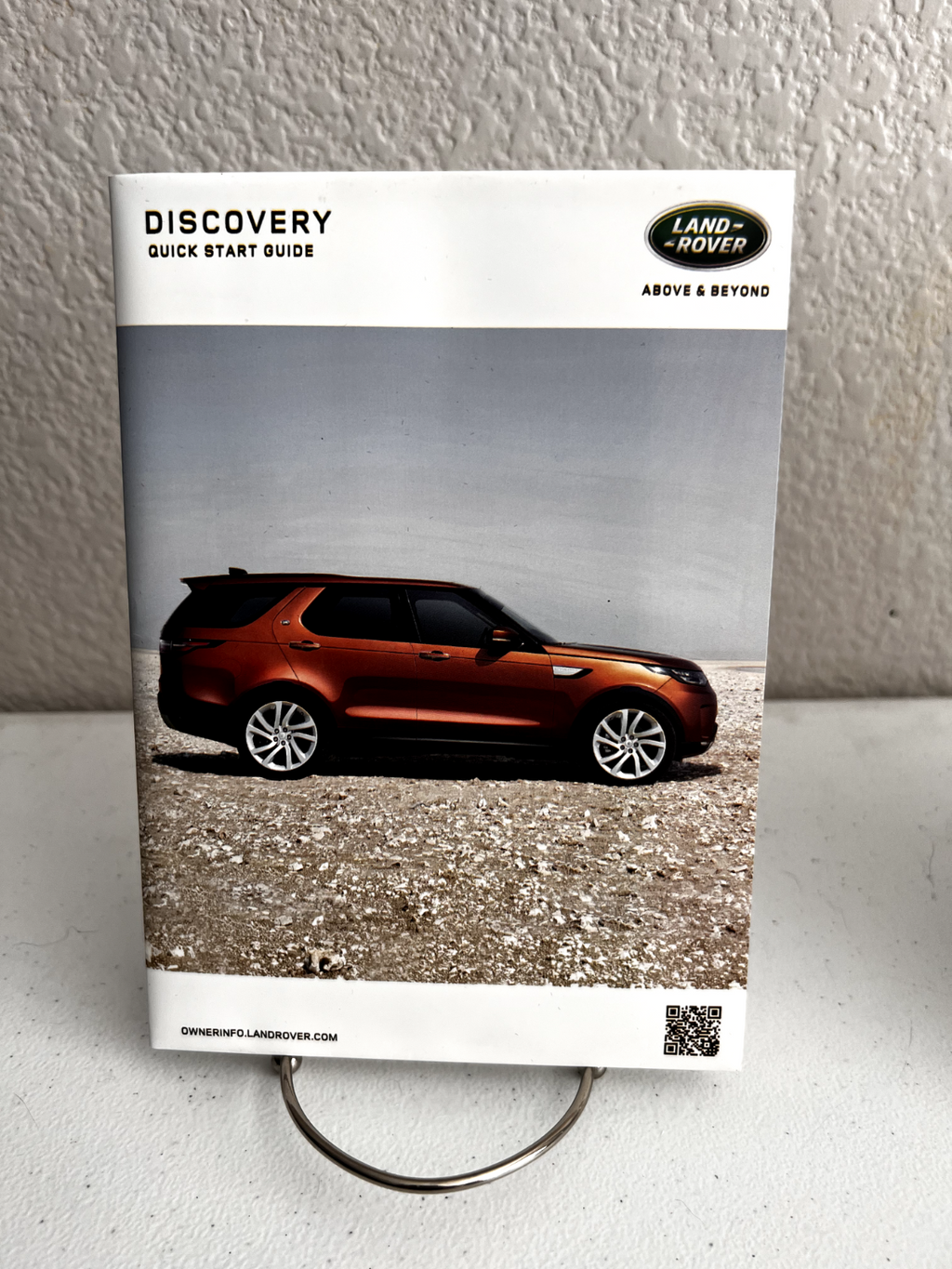 2020 Range Rover Discovery OEM Owner's Manual with supplements and Case.