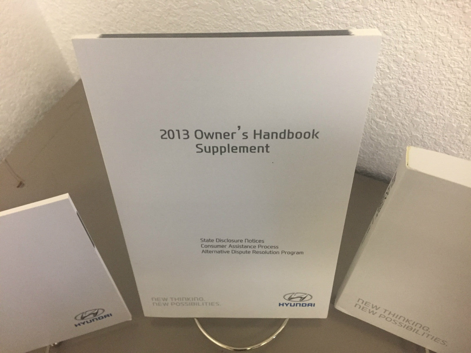 2013 Hyundai Elantra Coupe Genuine OEM Owner's Manual Set - Free Shipping