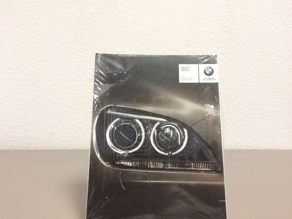 2014 BMW 6 Series Coupe Genuine OEM Owner's Manual Set w/Case & Bonus Key FOB!!!