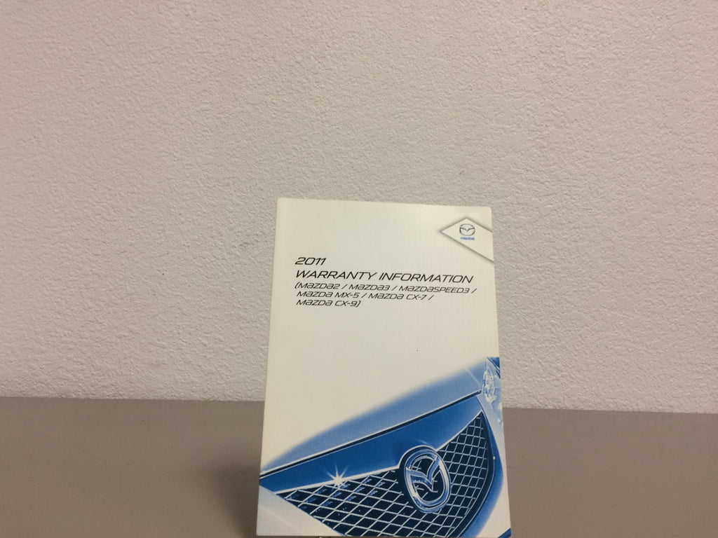 2011 Mazda 3 Genuine OEM Owner's Manual Set w/ Mazda Case-Free Shipping!!!!!!!!!