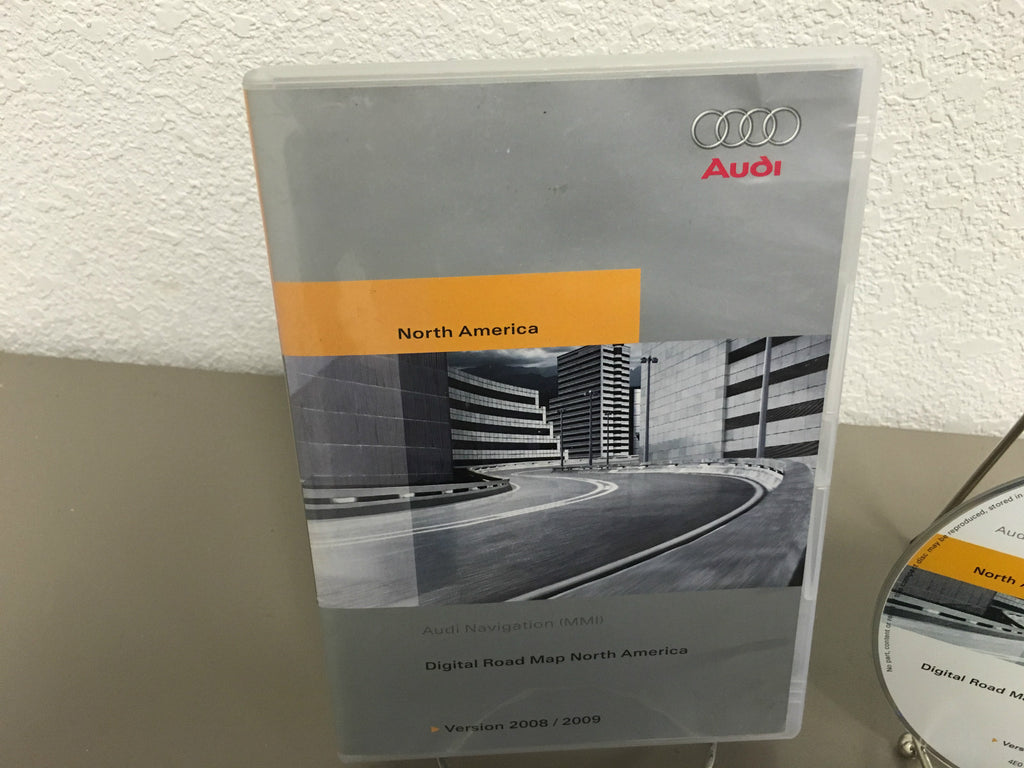 AUDI Navigation System North America DVD - Version 2008/2009