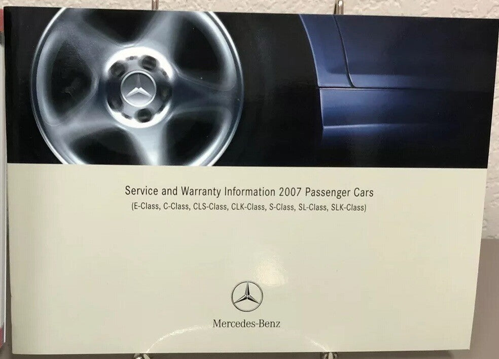 2007 Mercedes Benz C-Class C230 C280 C350 Sport 4MATIC OEM Owner's Manual Set