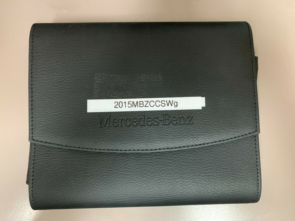 2015 Mercedes-Benz C-Class Sedan Wagon C300 C400 4MATIC OEM Owner's Manual Set