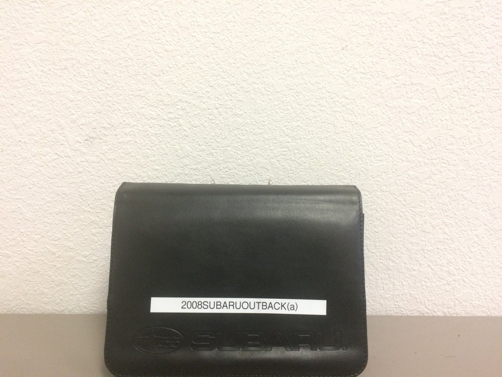 2008 Subaru Legacy/Outback Genuine OEM Owner's Manual Set w/Case--Free Shipping