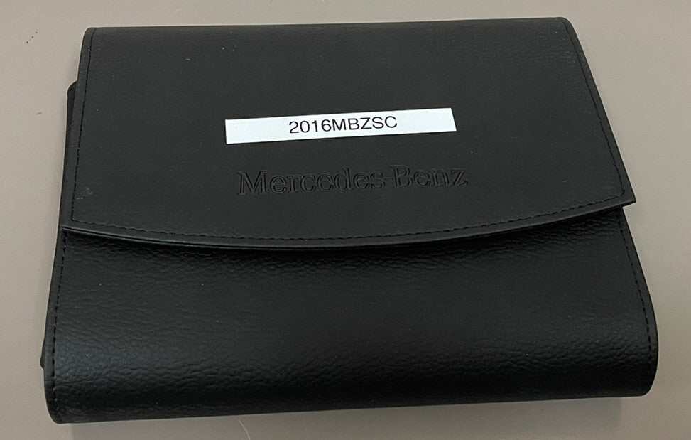 2016 Mercedes Benz S-Class Sedan & Wagon Genuine OEM Owner's Manual Set w/Case