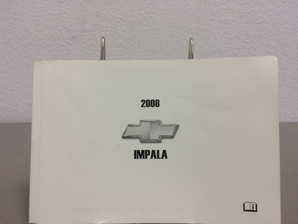 2008 Chevrolet Chevy Impala Genuine OEM Owner's Manual w/Case-Free Shipping