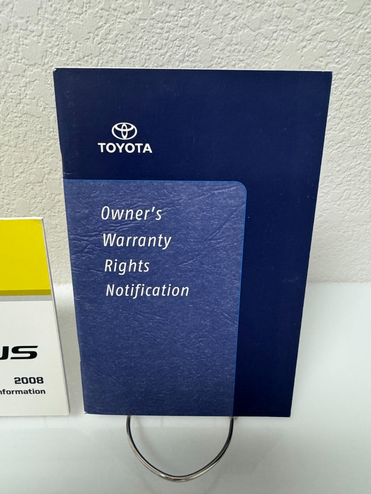 2008 Toyota Prius Genuine OEM Owner's Manual Set w/Toyota Case-Free Shipping!