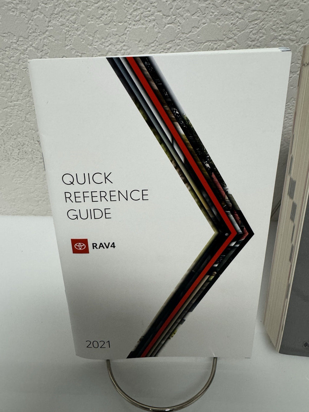 2021 Toyota RAV4 Genuine OEM Owner's Manual Set