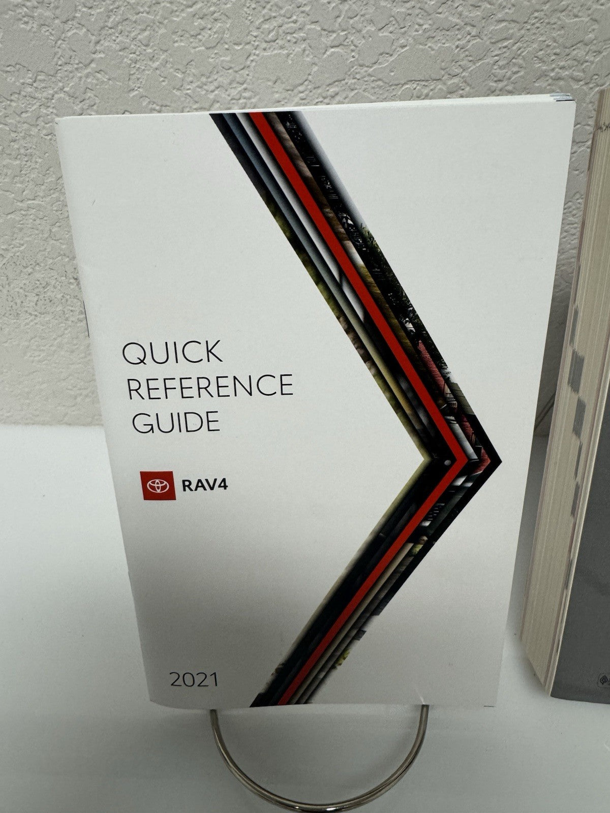 2021 Toyota RAV4 Genuine OEM Owner's Manual Set