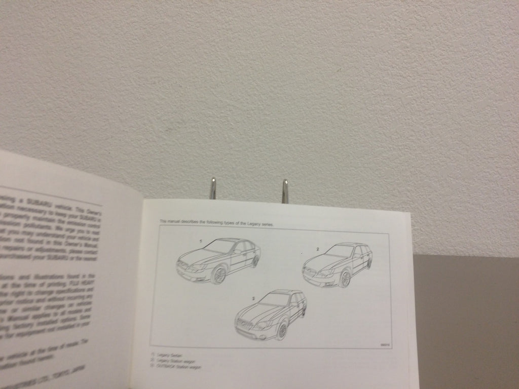2008 Subaru Legacy/Outback Genuine OEM Owner's Manual Set w/Case--Free Shipping