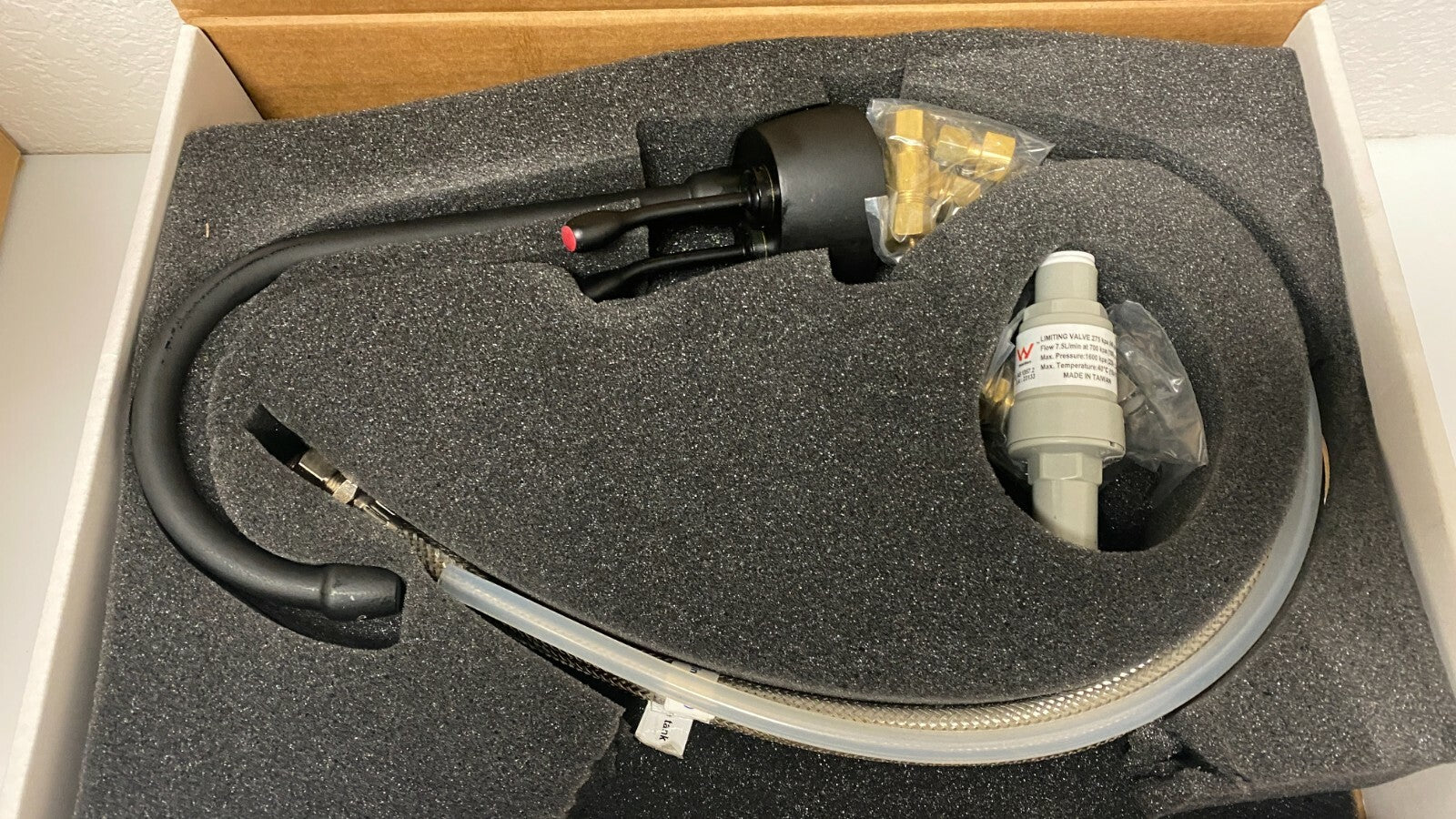 Westbrass DT1F272-62 Develosah 9" Hot Dispenser Faucet, with HotMaster DigiHot