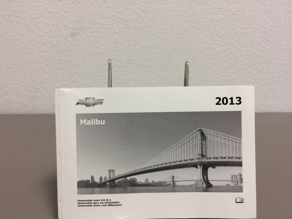 2013 Chevrolet Malibu Genuine OEM Owner's Manual Set--Free Shipping!