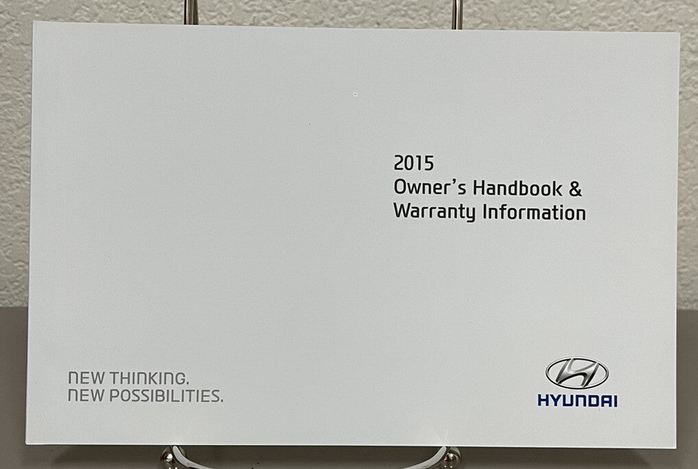 2015 Hyundai Sonata Genuine OEM Owner's Manual w/ Supplements & Case-Ships Free