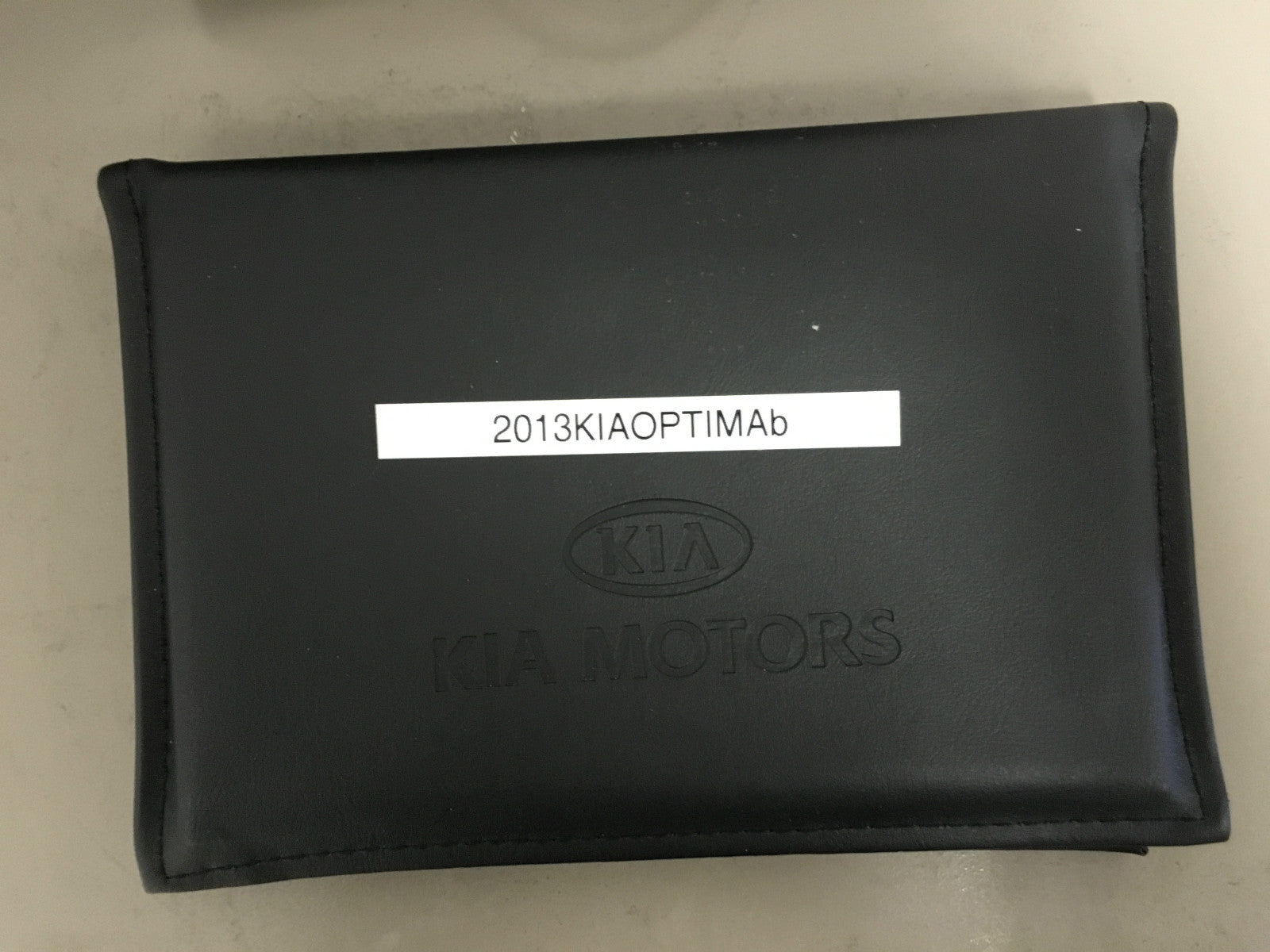 2013 Kia Optima Genuine OEM Owner's Manual Set w/Case-Free Shipping!
