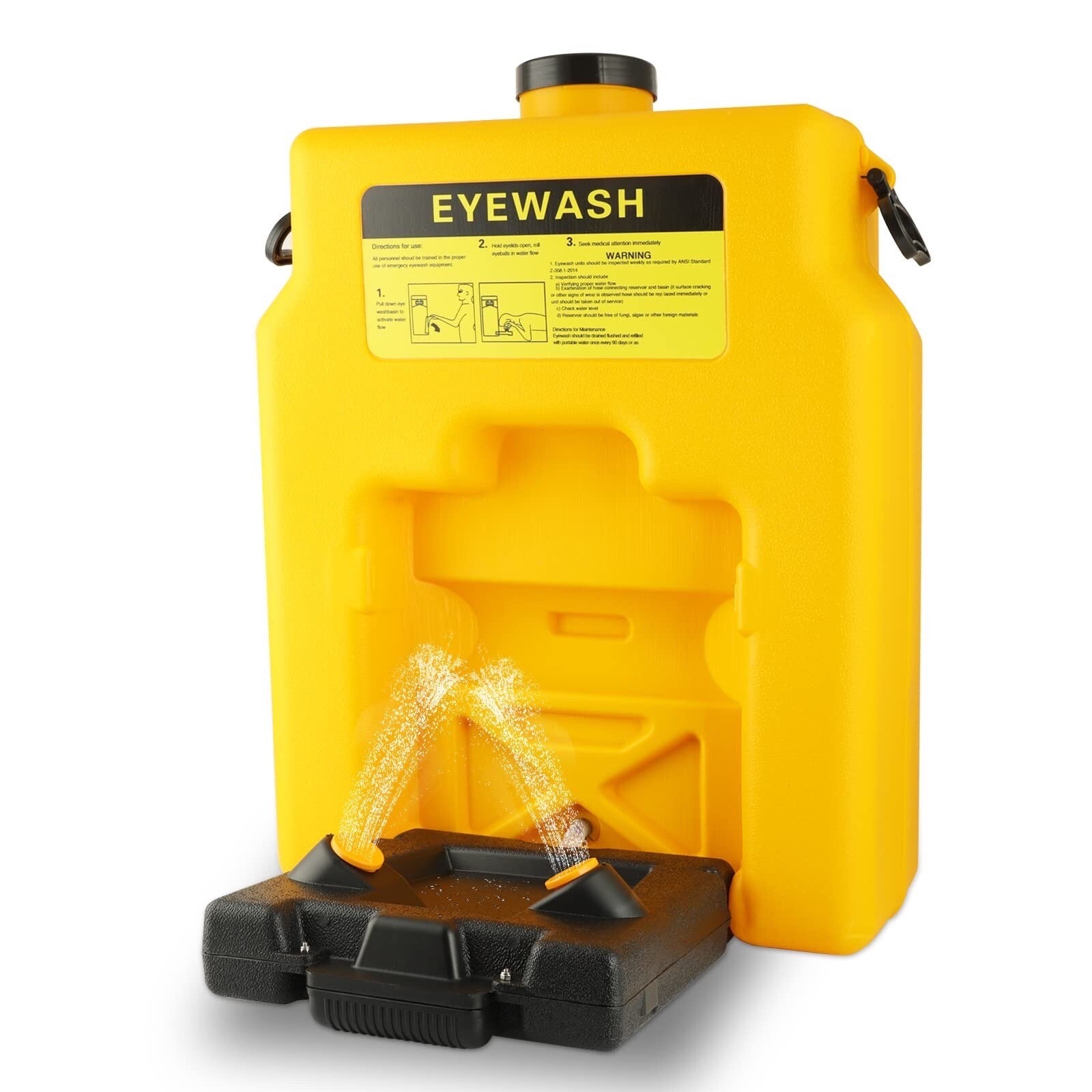 Yeipower Portable Eyewash-Station Emergency OSHA-Approved