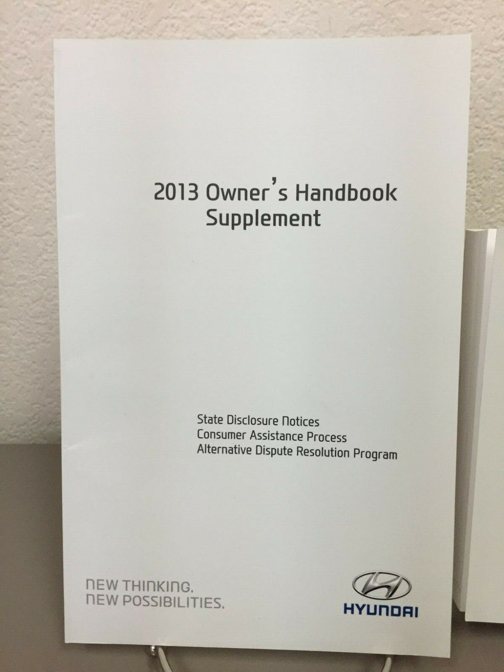 2013 Hyundai Sonata Genuine OEM Owner's Manual Set w/Case--Free Shipping