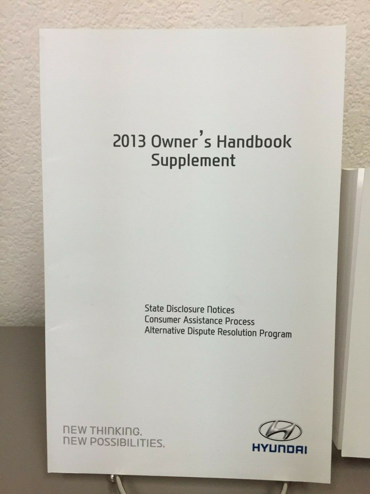 2013 Hyundai Sonata Genuine OEM Owner's Manual Set w/Case--Free Shipping