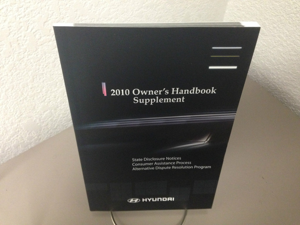 2010 Hyundai Elantra Sedan Genuine OEM Owner's Manual Set w/Case--Free Shipping!