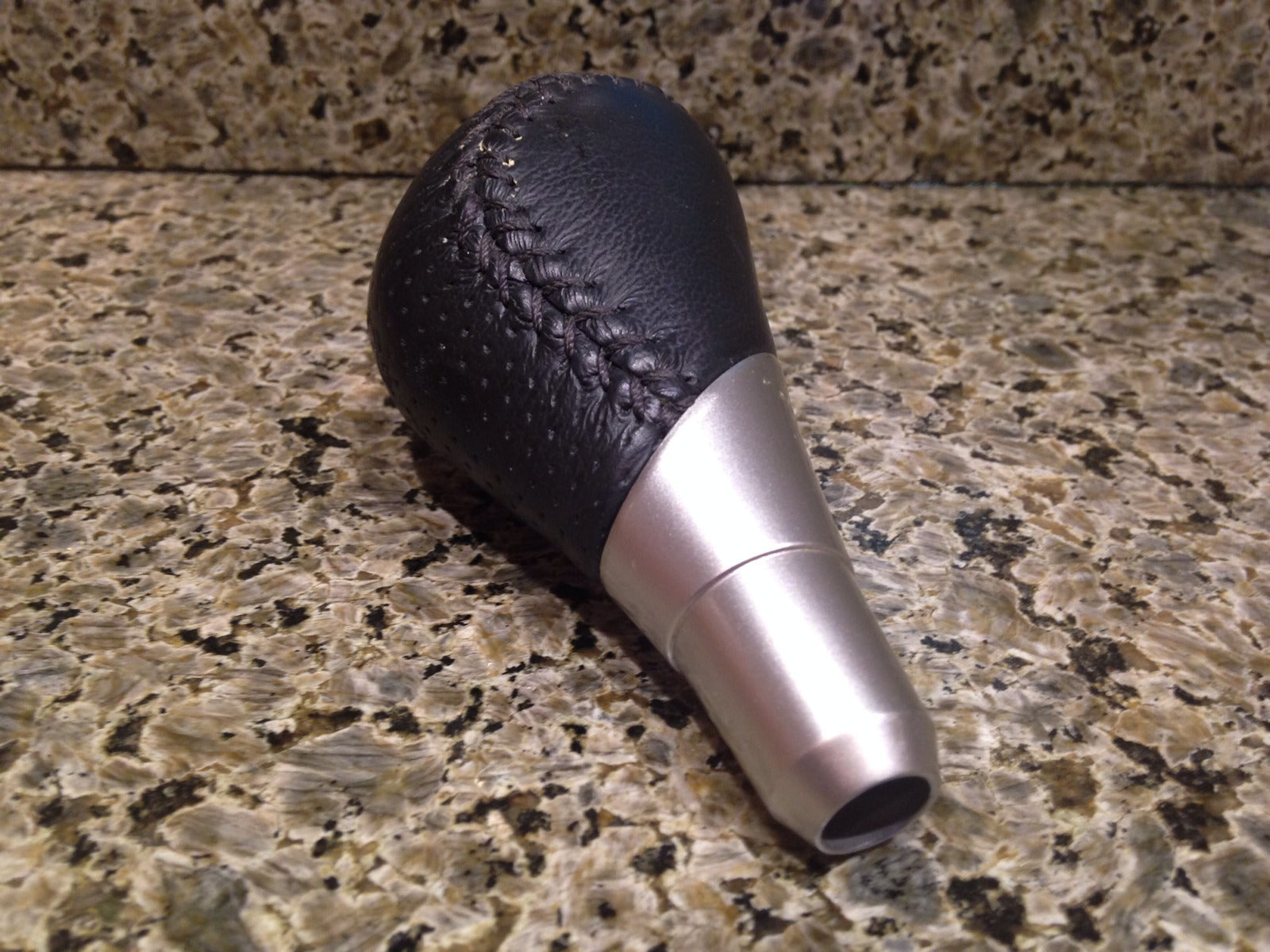 2005 Honda CR-V OEM Shift Knob Black Leather And Chrome