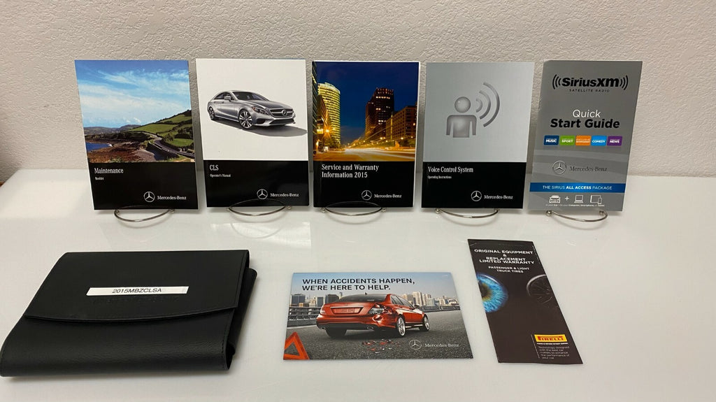 2015 Mercedes-Benz CLS Class CLS400 CLS500 CLS550 CLS63 AMG OEM Owner's Manual