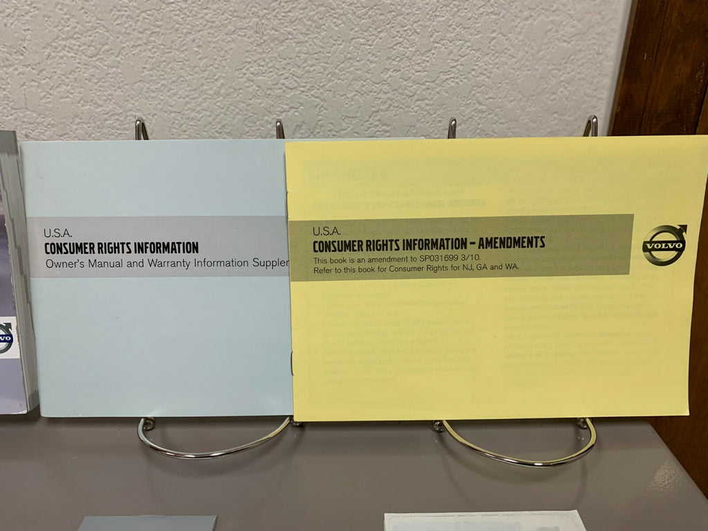 2011 Volvo S60 Genuine OEM Owner's Manual Set with Case--Free Shipping!