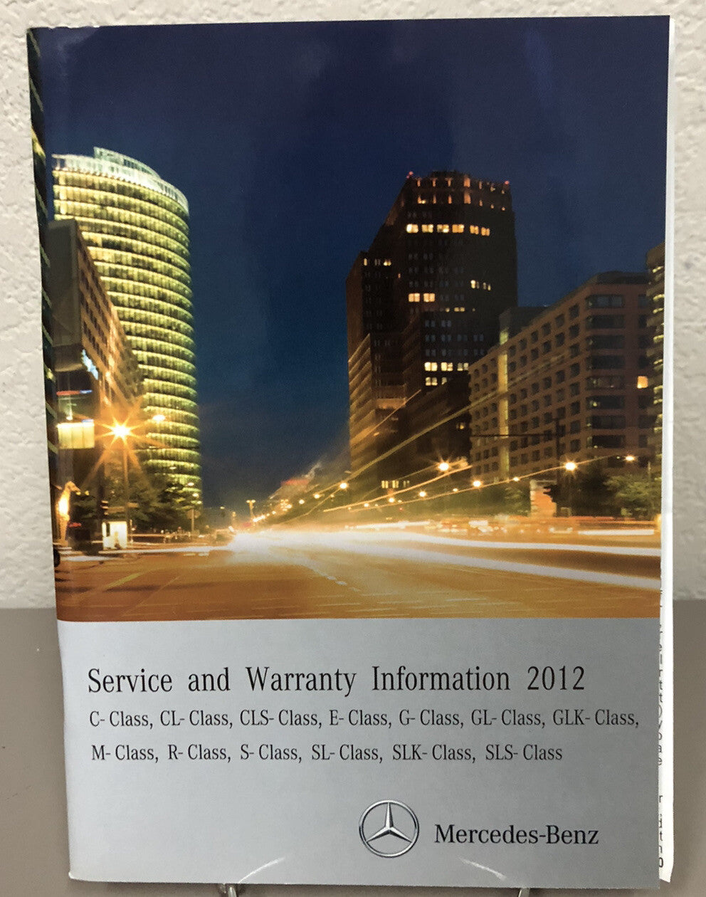 2012 Mercedes-Benz C-Class Coupe C250 C350 C63 AMG OEM Owner's Manual Set w/Case