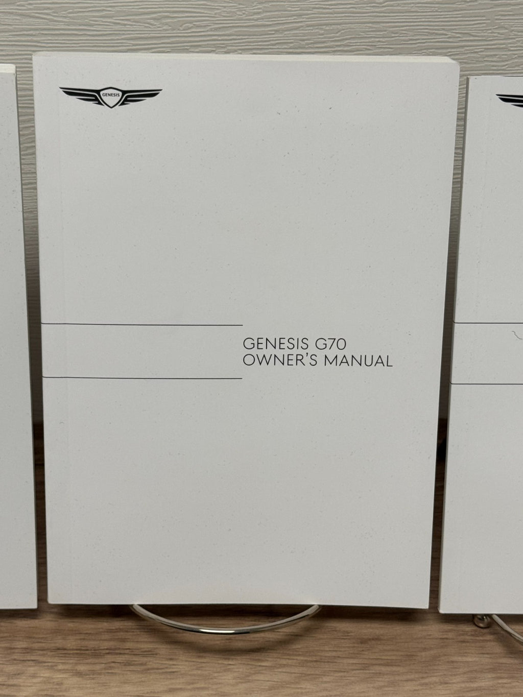 2025 Genesis G70 Genuine OEM Owner's Manual Set w/Protective Case