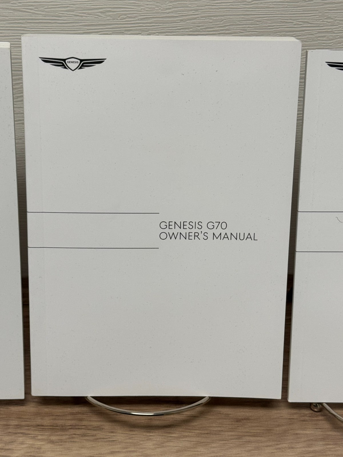 2025 Genesis G70 Genuine OEM Owner's Manual Set w/Protective Case