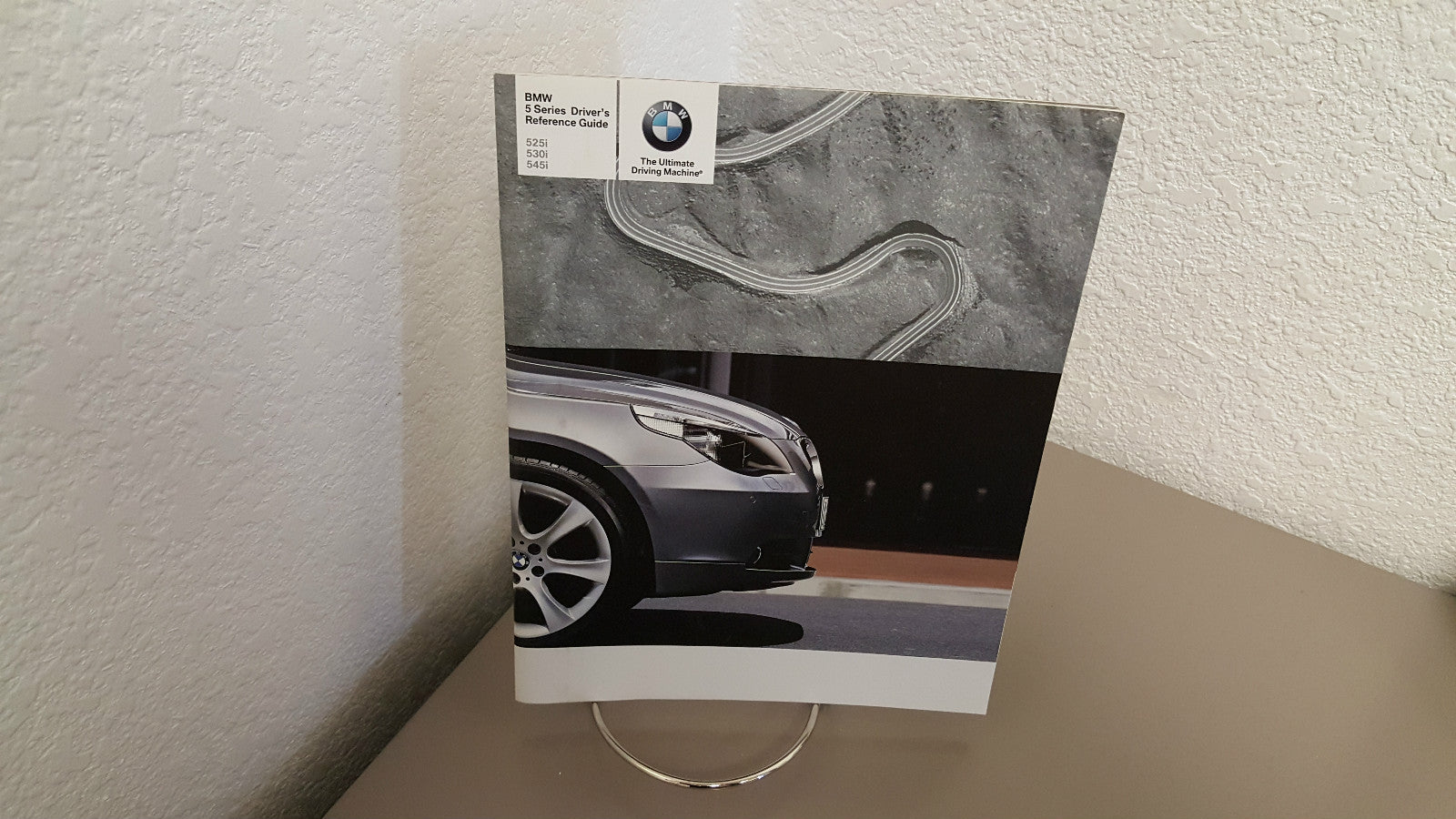 2005 BMW 5-Series 525i 530i 545i 525xi 530xi Genuine OEM Owner's Manual w/Case