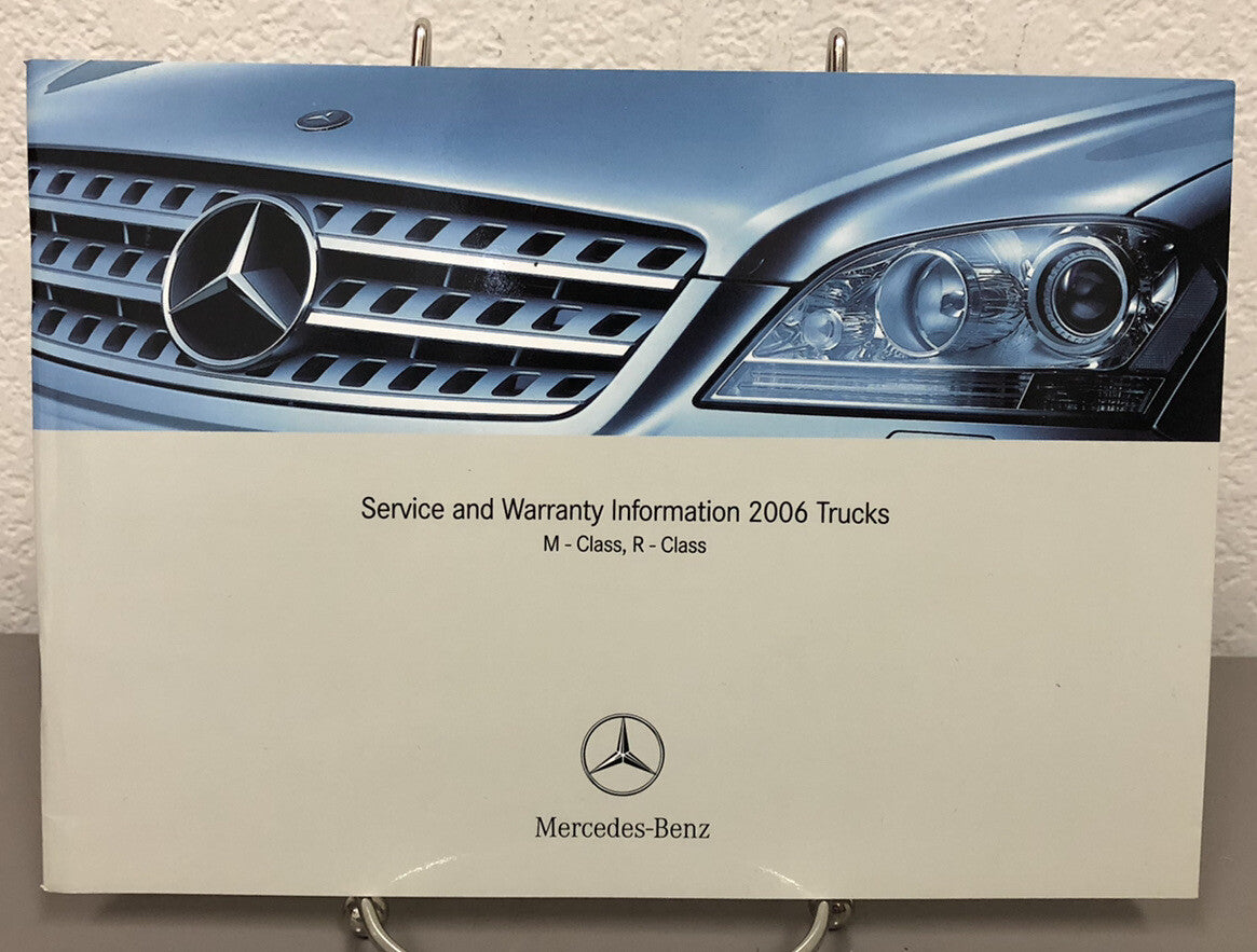 2006 Mercedes-Benz R-Class R350 R500 Owner's Manual Set w/COMAND Manual & Case!