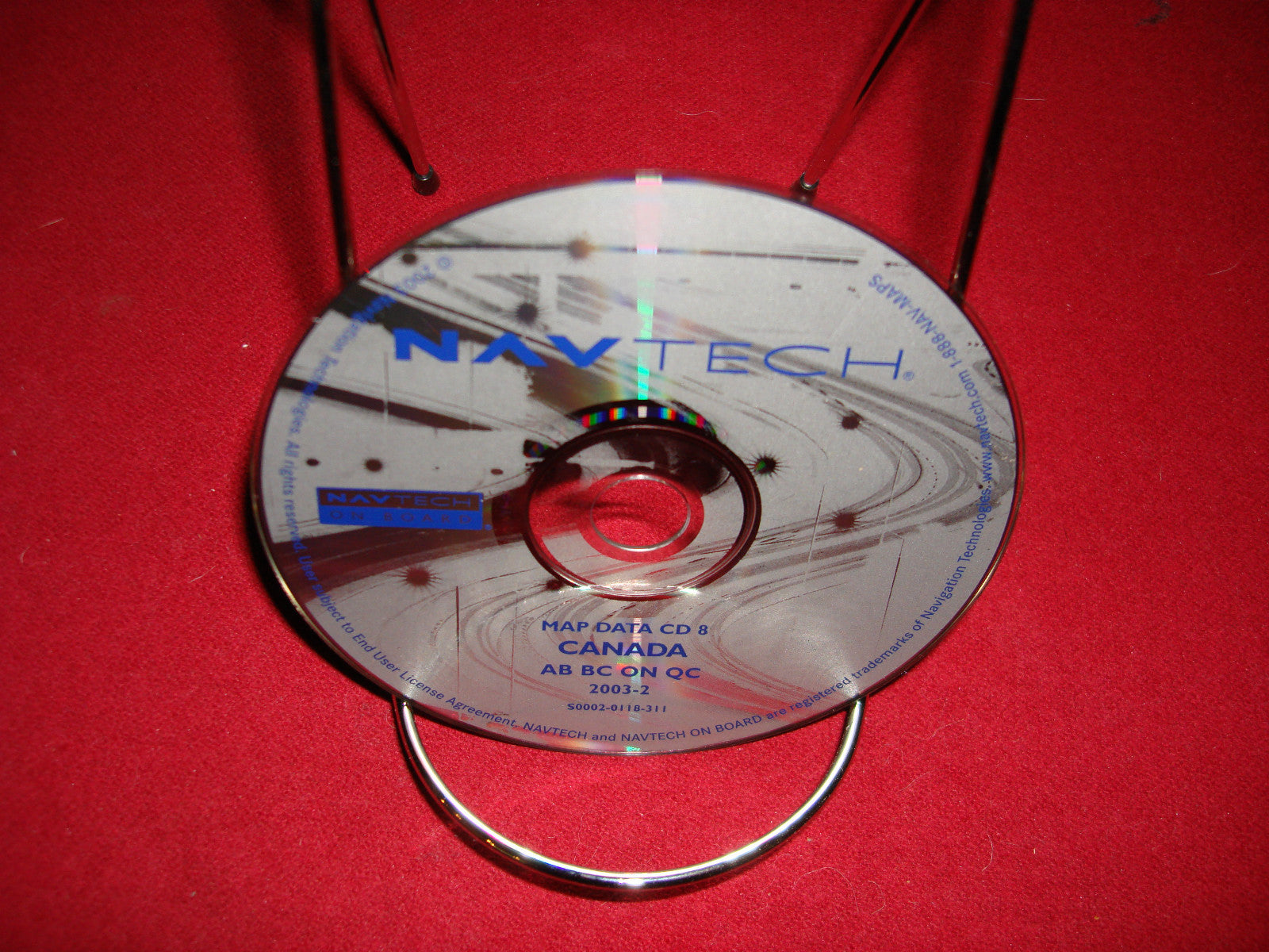 Land Rover / BMW NAVTECH Genuine 2003 Navigation Disc Canada - S0002-0118-311