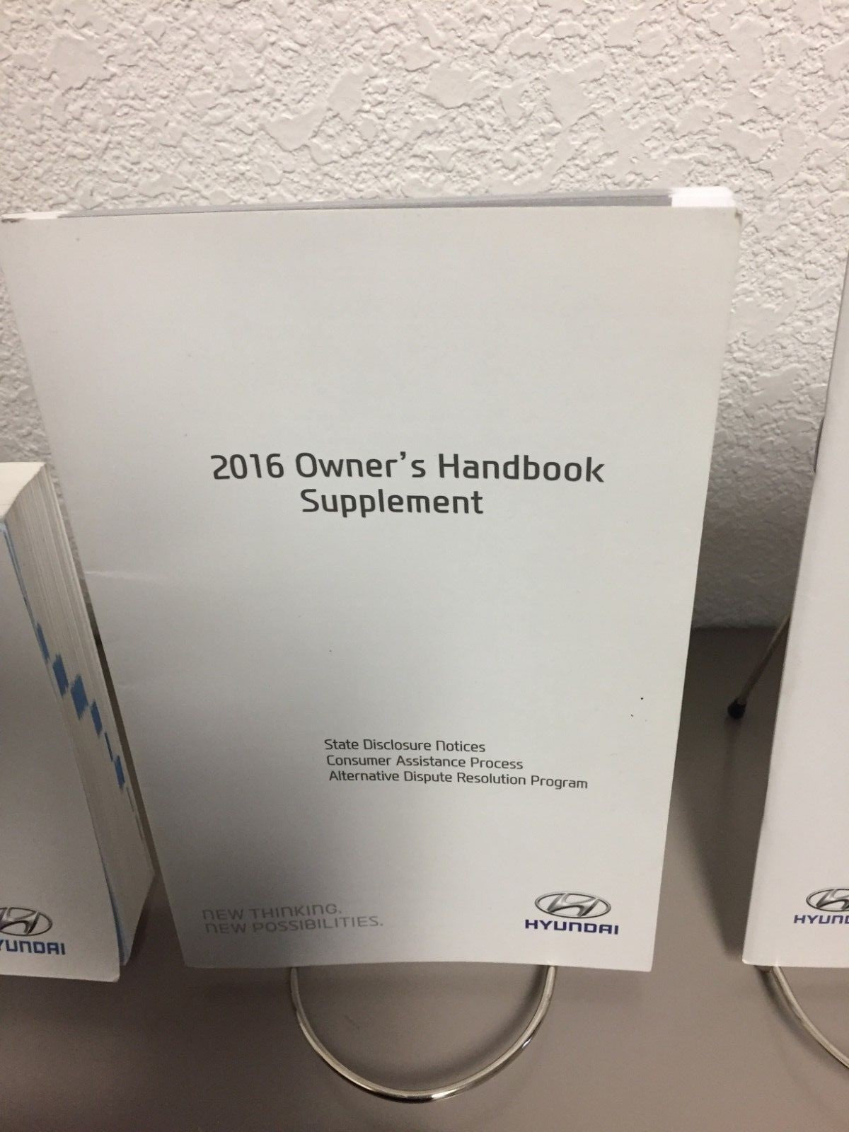 2016 Hyundai Sonata Genuine OEM Owner's Manual Set w/Navigation Manual & Case