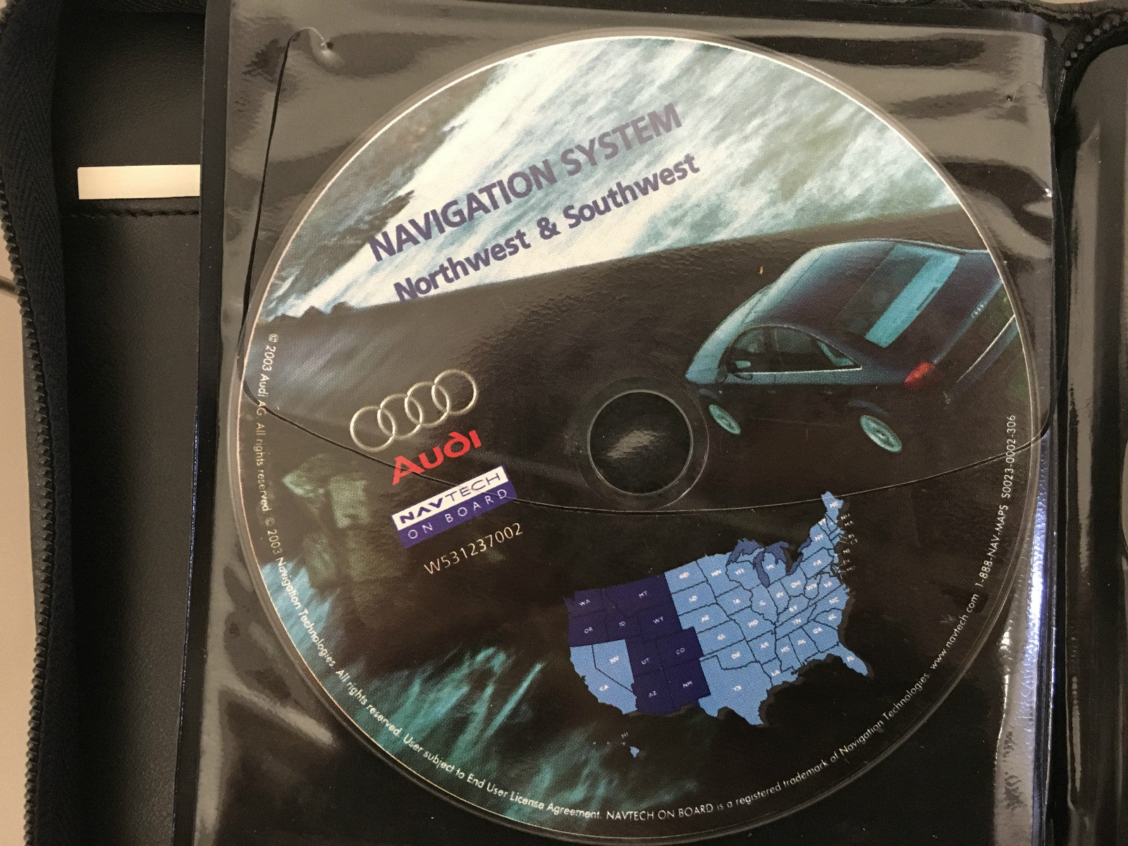 02 03 04 Audi Allroad A6 S6 RS6 A8 A8 L S8 TT Navigation CD Set W531237002