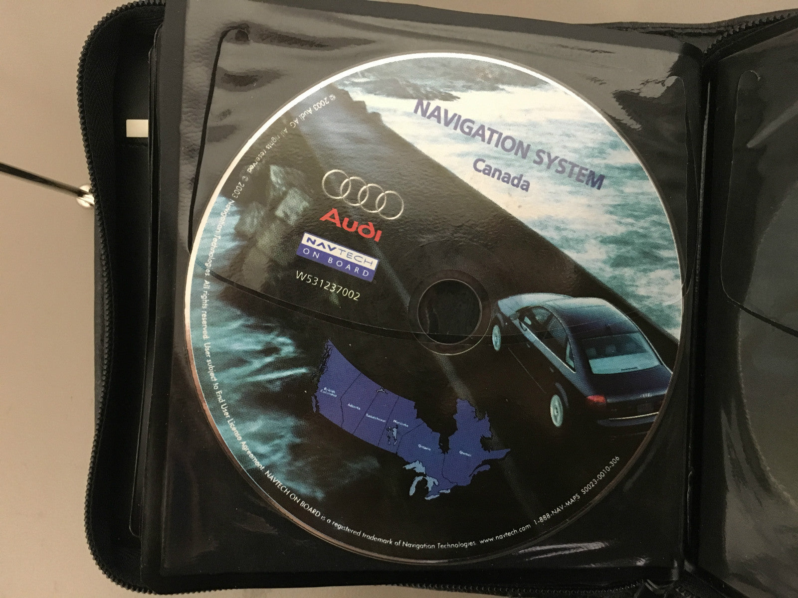 02 03 04 Audi Allroad A6 S6 RS6 A8 A8 L S8 TT Navigation CD Set W531237002