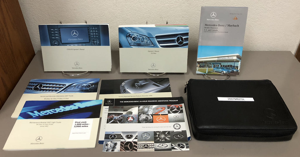 2007 Mercedes Benz GL-Class OEM Owner's Manual Set & w/Case