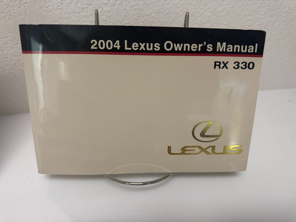 2004 Lexus RX 330 Genuine OEM Owner's Manual Set w/Case-- Free Shipping!