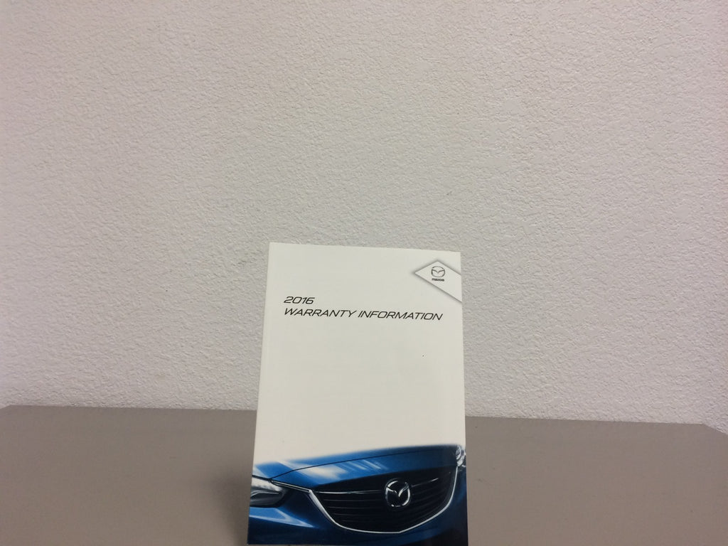 2016 Mazda 6 Genuine OEM Owner's Manual Set with Mazda Case--Free Shipping!