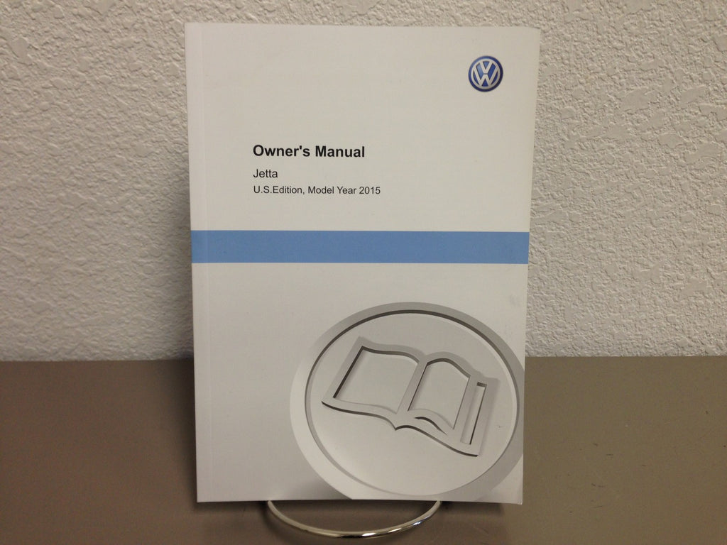 2015 Volkswagen VW Jetta Genuine OEM Owner's Manual Set w/Case--Free Shipping!
