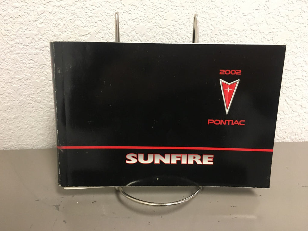 2002 Pontiac Sunfire Genuine OEM Owner's Manual Set with Case-Free Shipping!
