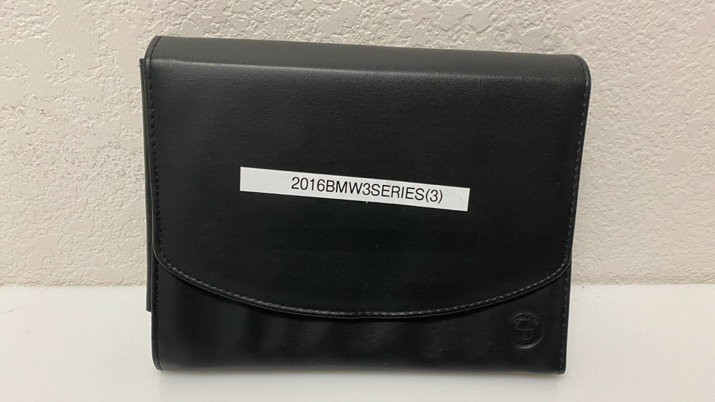 2016 BMW 3-Series Sedan OEM Owner's Manual Set for 320i 328i 328d 340i xDrive