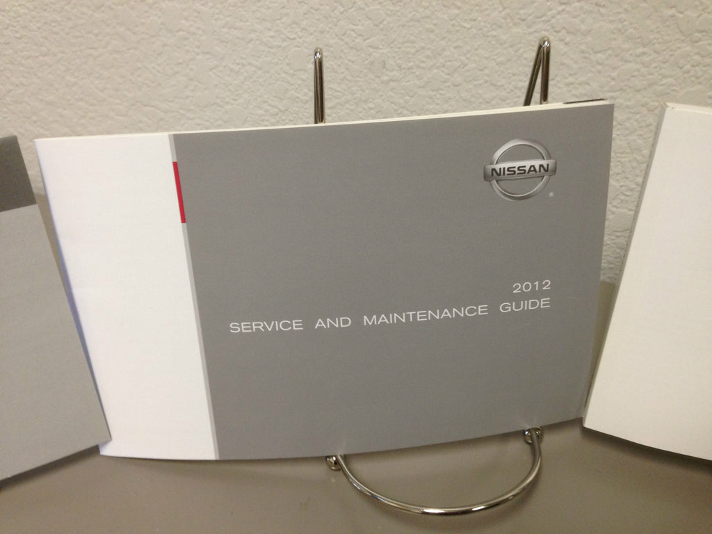 2012 Nissan Altima Genuine OEM Owner's Manual w/Supplemental Manuals & Case