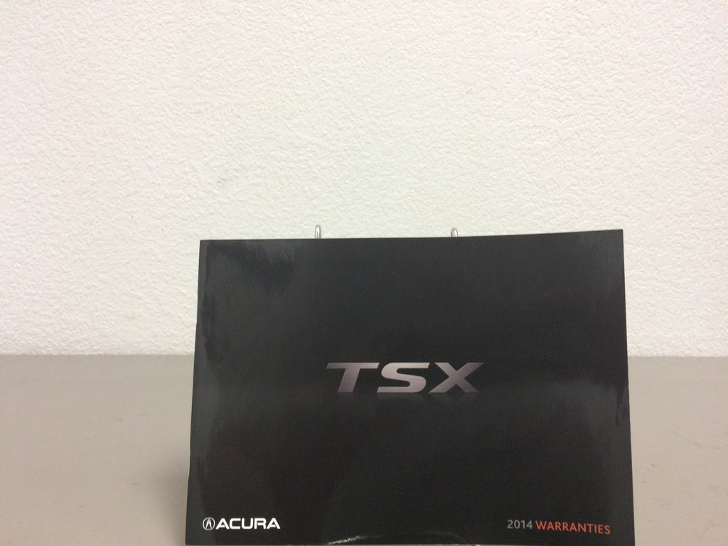 2014 Acura TSX Sedan Genuine OEM Owner's Manual Set w/Navigation Manual and Case
